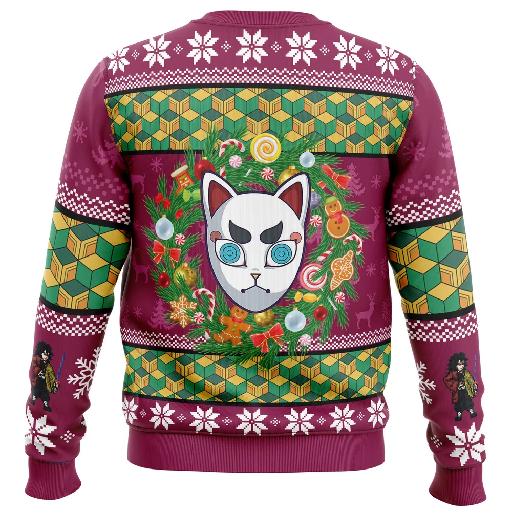 Christmas Giyu Tomioka Demon Slayer Ugly Christmas Sweater
