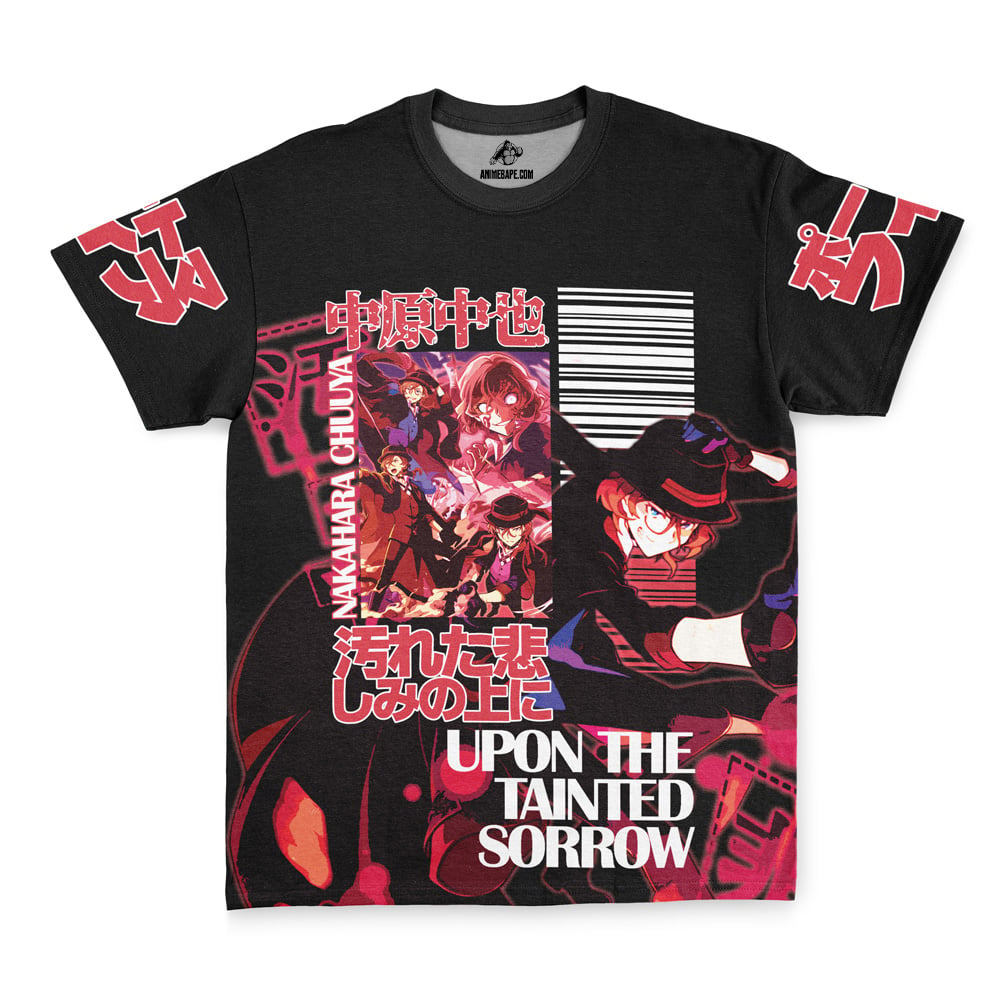 Anime Vintage Délavé T-Shirts Filles Garçons Oversize