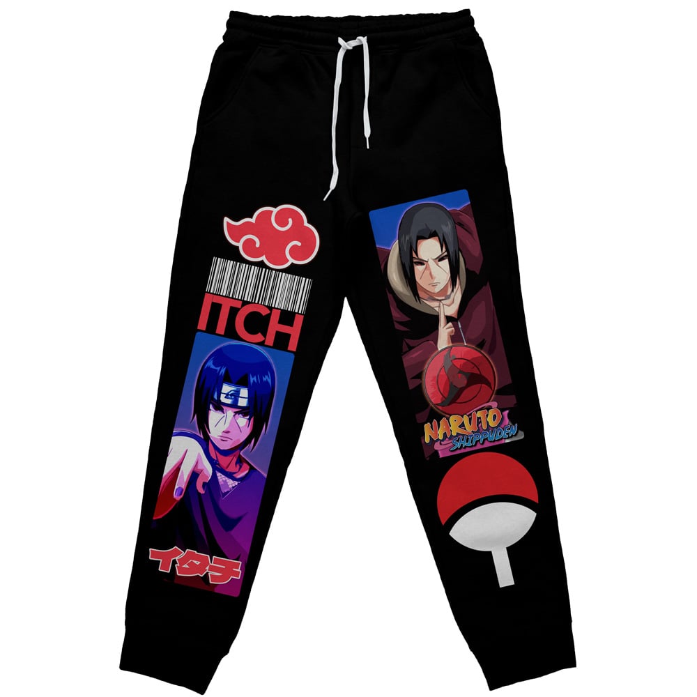 Uchiha Itachi V2 Naruto Streetwear Zip Hoodie Jacket AnimeBape