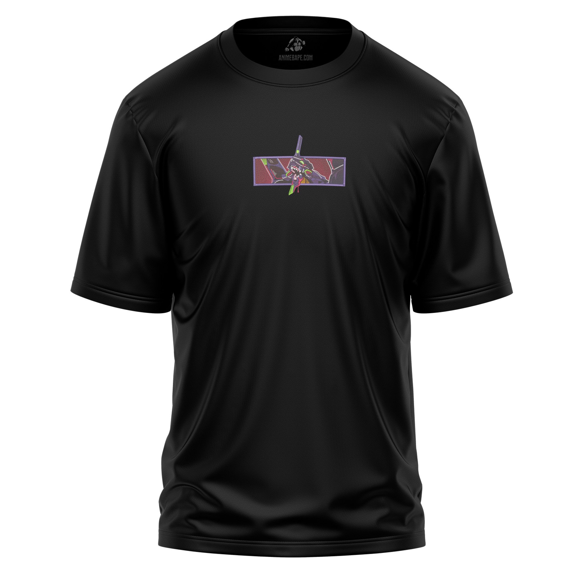 Evangelion Unit 01 V2 Neon Genesis Evangelion Embroidered T Shirt
