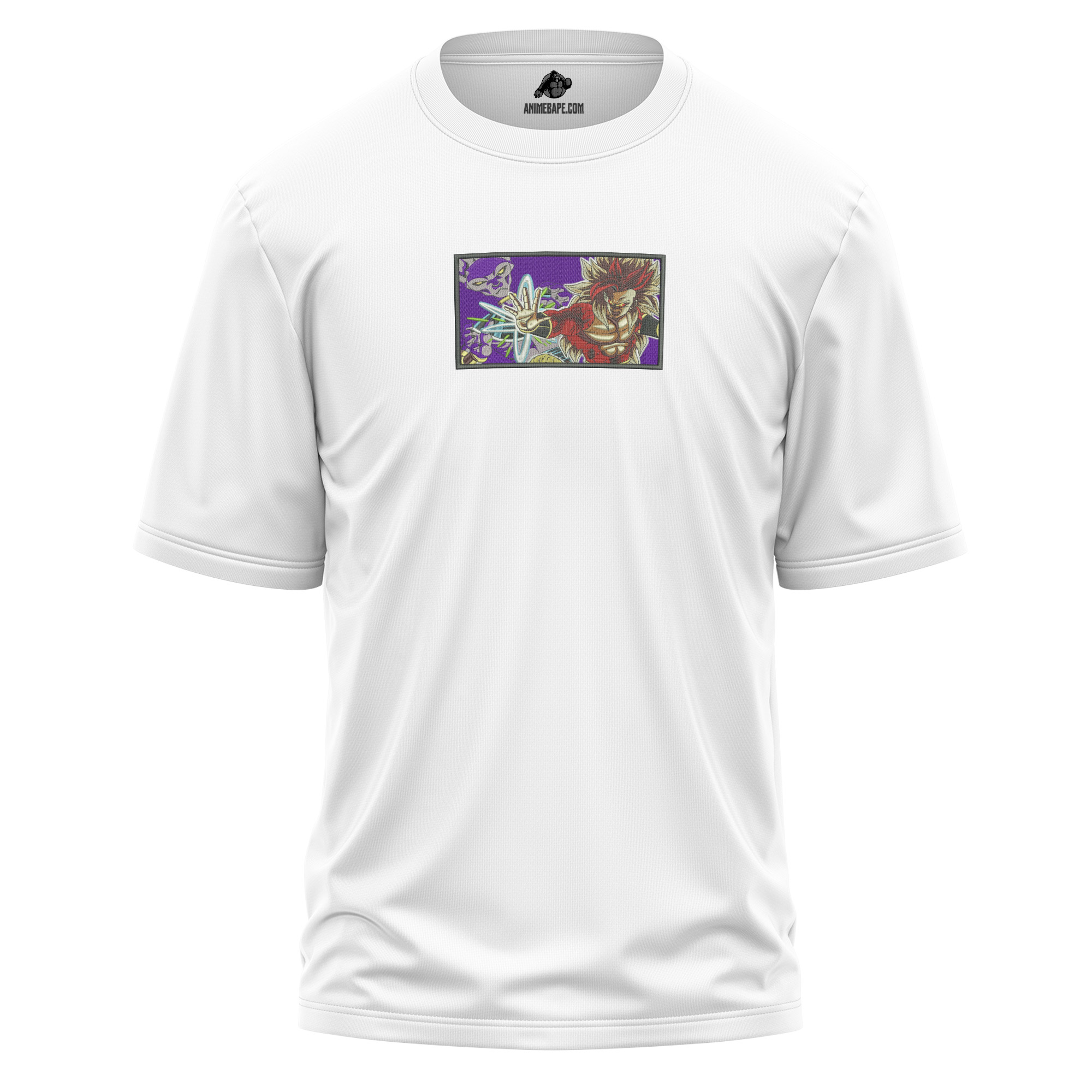 Gogeta Super Saiyan 4 Dragon Ball GT Embroidered T Shirt