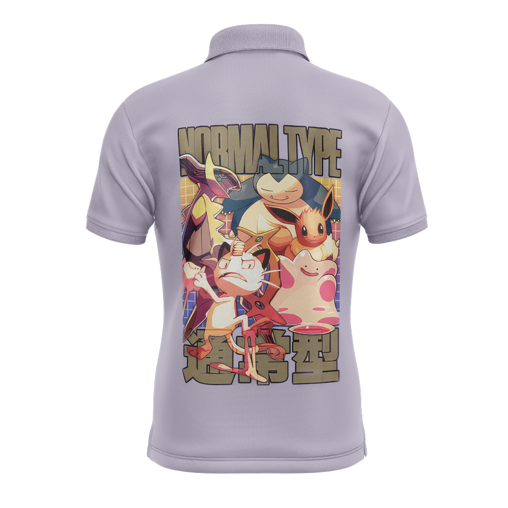 Normal Type Pokemon polo - AnimeBape