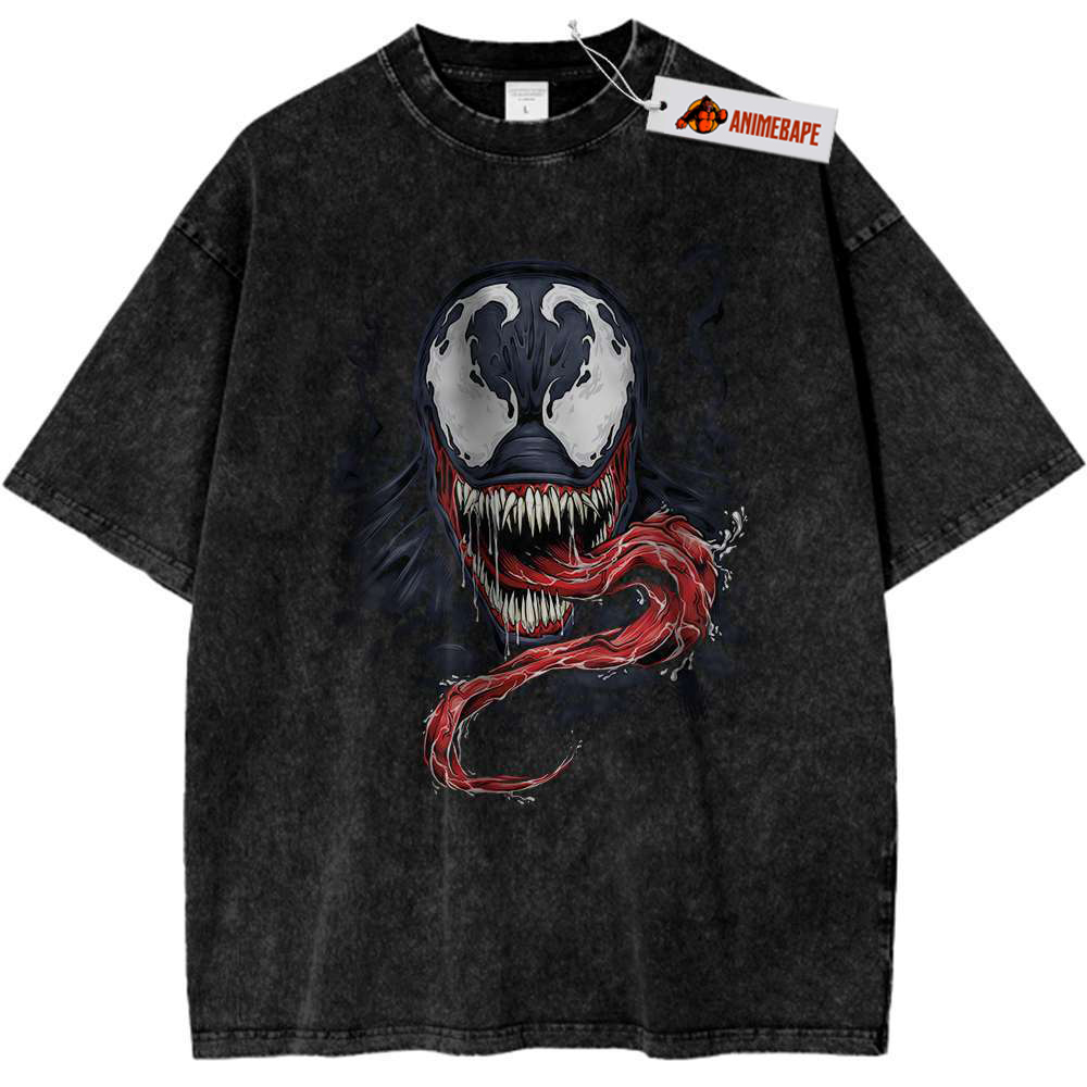 Marvel Venom Vintage T-Shirt for Men, Cool Graphic Tee Shirt 
