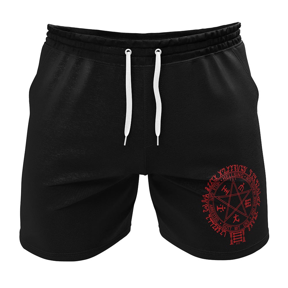 Alucard Symbol Hellsing Gym Shorts