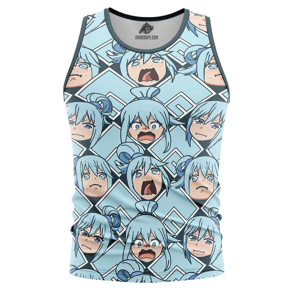 Aqua Axis Order Konosuba Tank Top