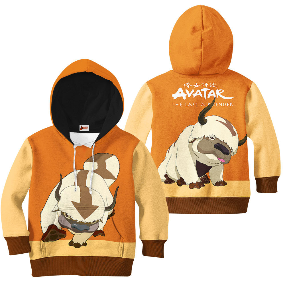 Kids Hoodie Avatar Appa Avatar the Last Airbender