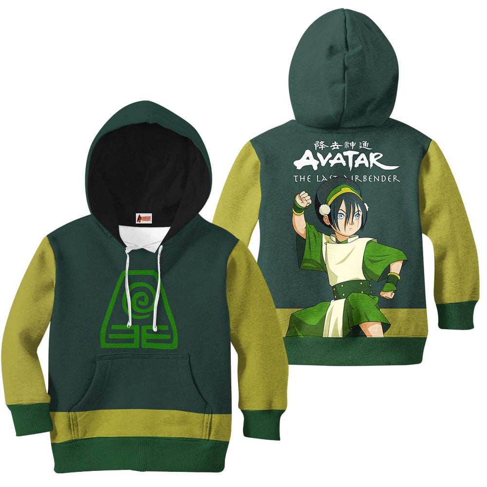 Kids Hoodie Avatar Toph Beifong Avatar the Last Airbender