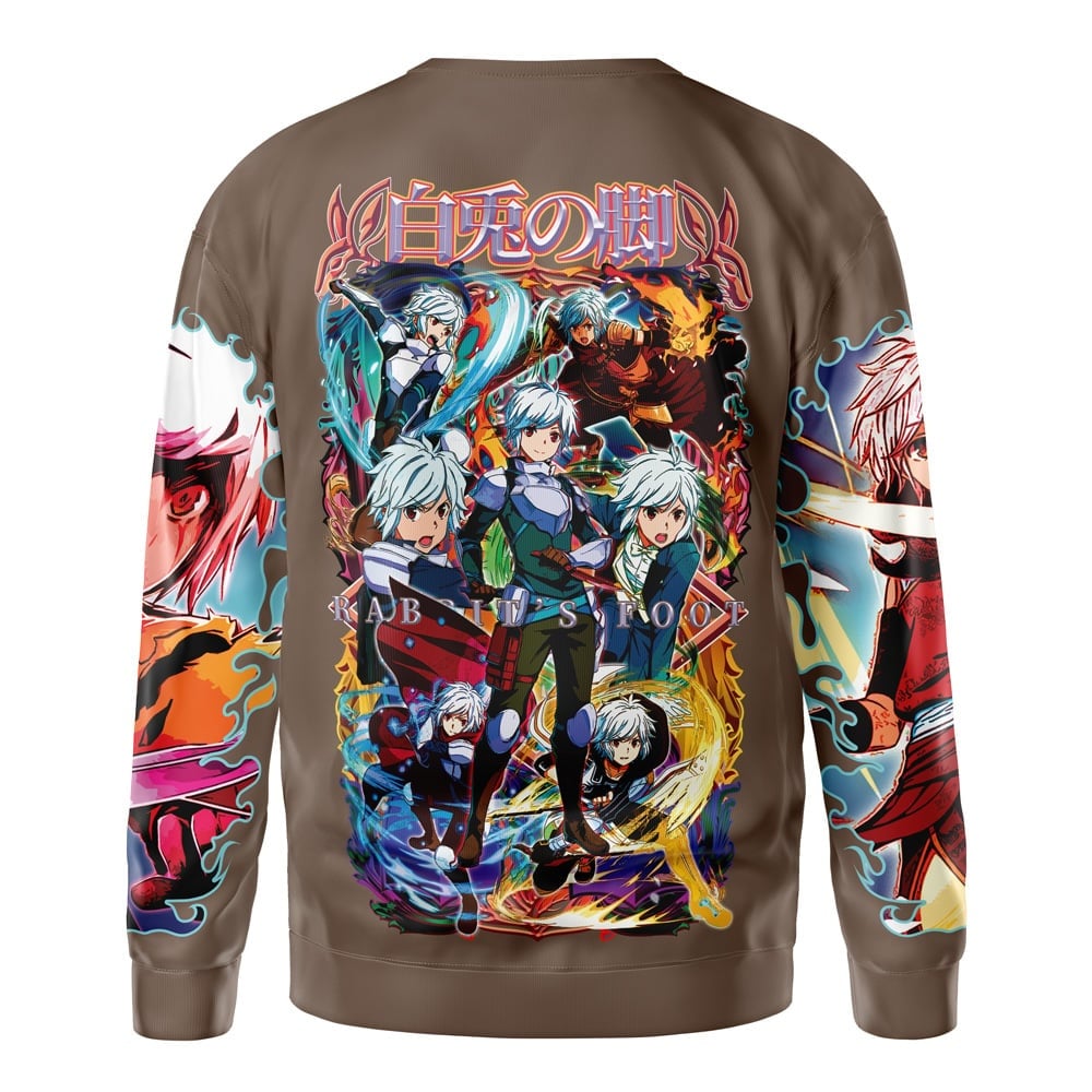 Bell Cranel DanMachi Streetwear Sweatshirt