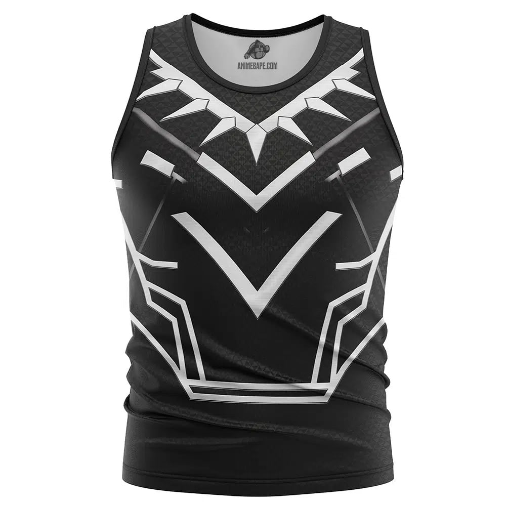 Black Panther Cosplay Marvel Tank Top