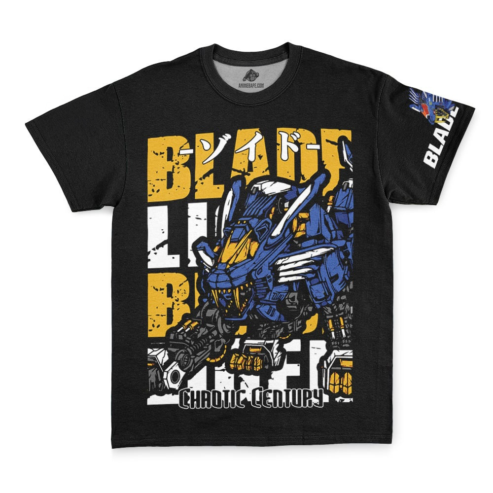 Blade Liger Zoids Chaotic Century Streetwear T-Shirt