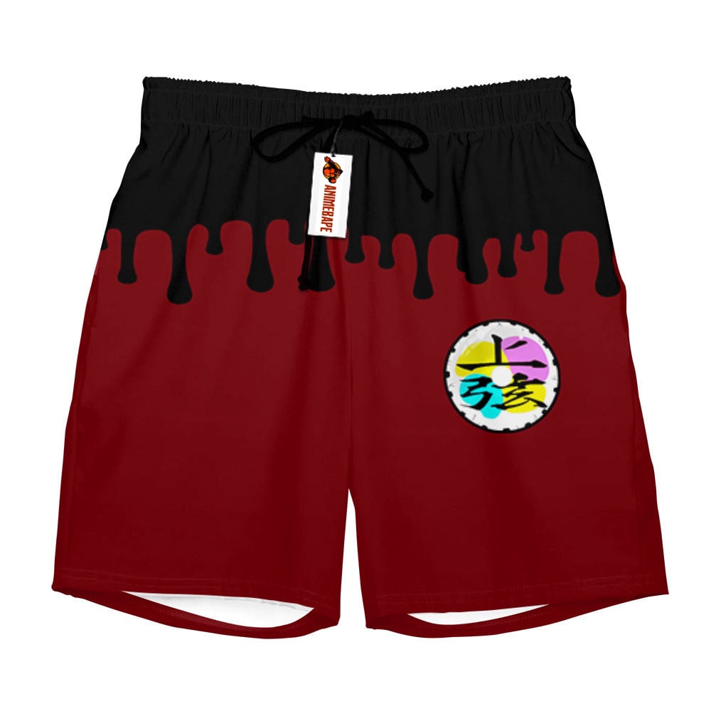 Douma Board Shorts Custom Style 2504 Demon Slayer