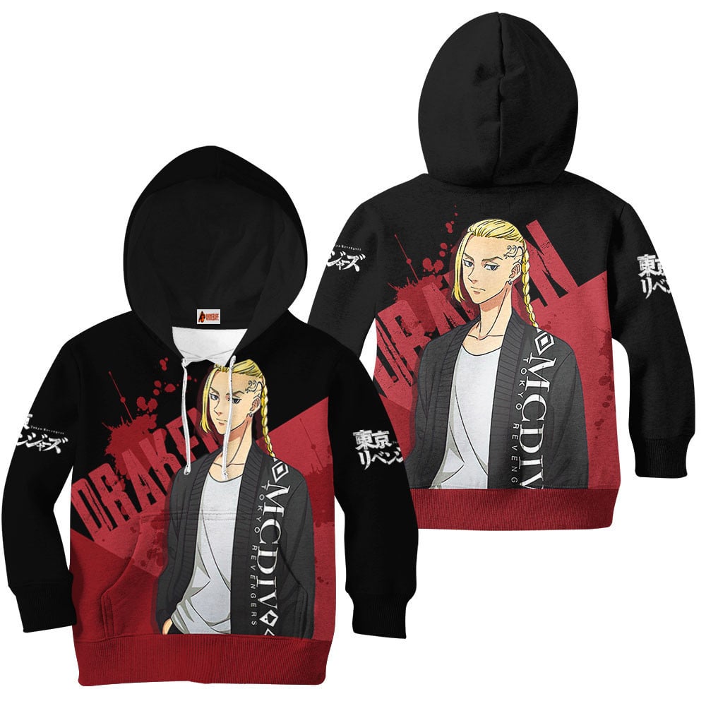 Kids Hoodie Draken 63 Tokyo Revengers