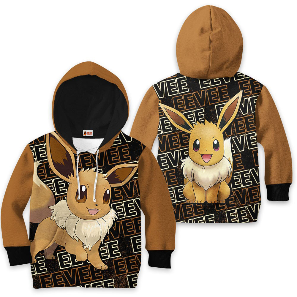 Kids Hoodie Eevee 62 Pokemon