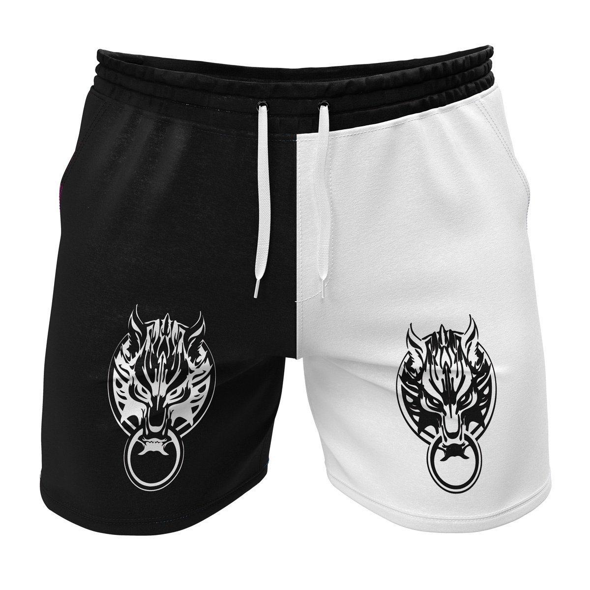 Fenrir Final Fantasy 7 Gym Shorts