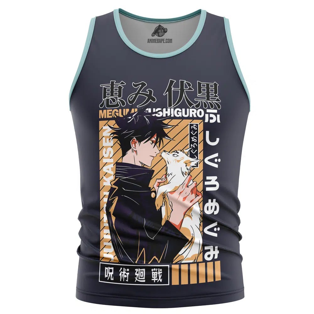 Fushiguro Megumi Jujutsu Kaisen Streetwear Tank Top