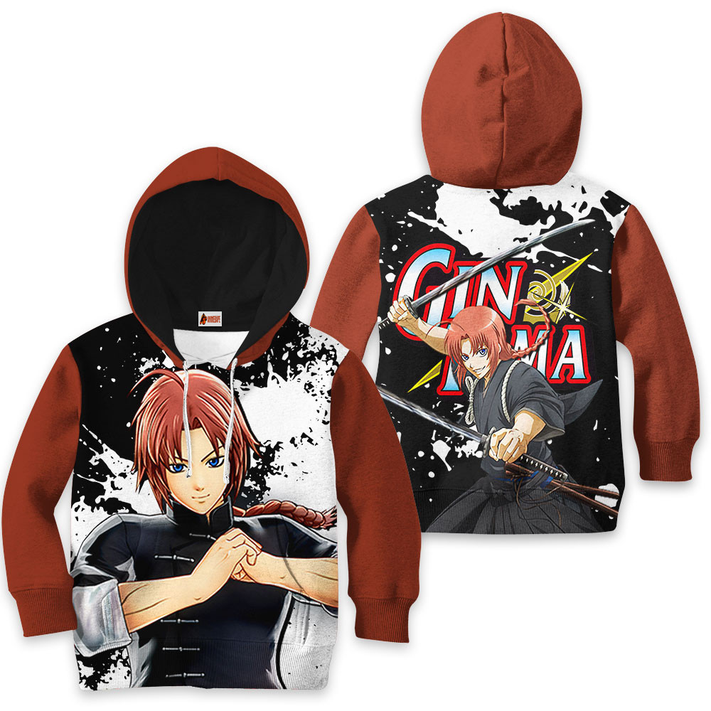 Kids Hoodie Gintama Kamui Gintama