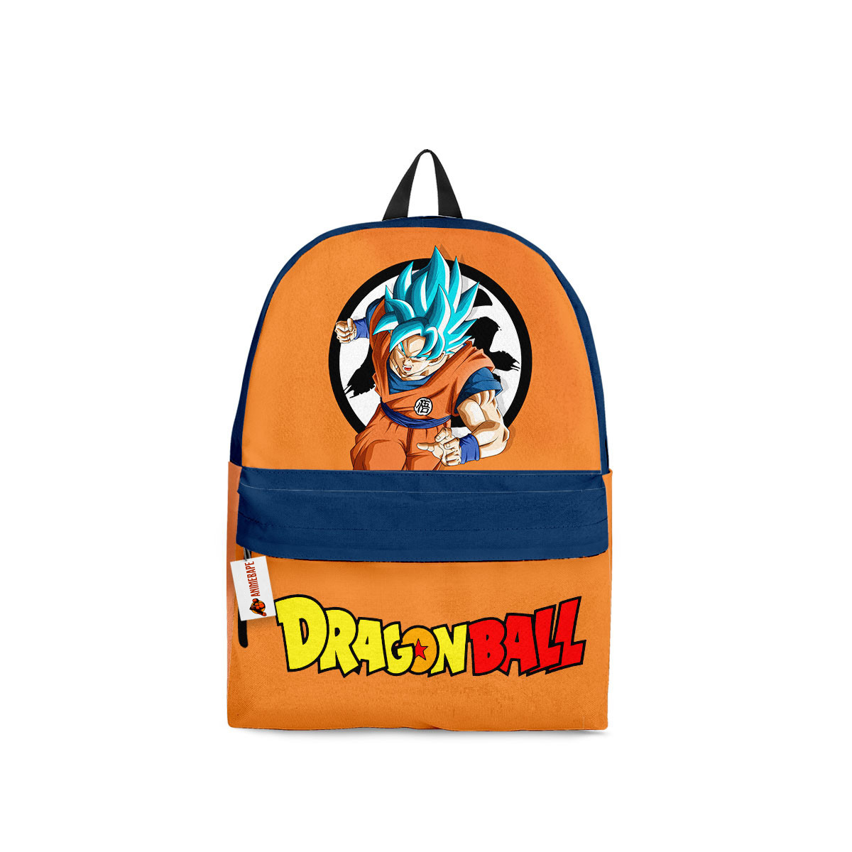 Kids School Backpack Goku Blue School Bag Dragon Ball Z
