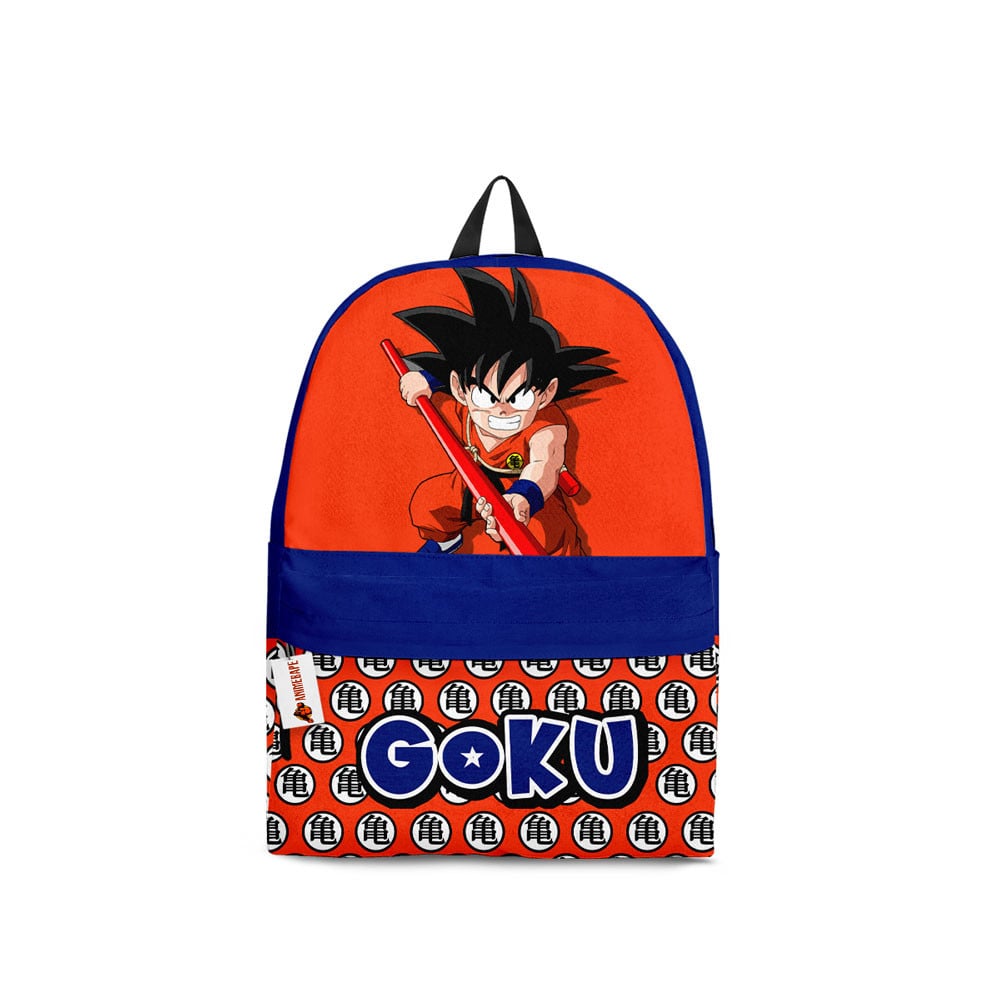 Kids School Backpack Goku Kid 20 School Bag Dragon Ball Z
