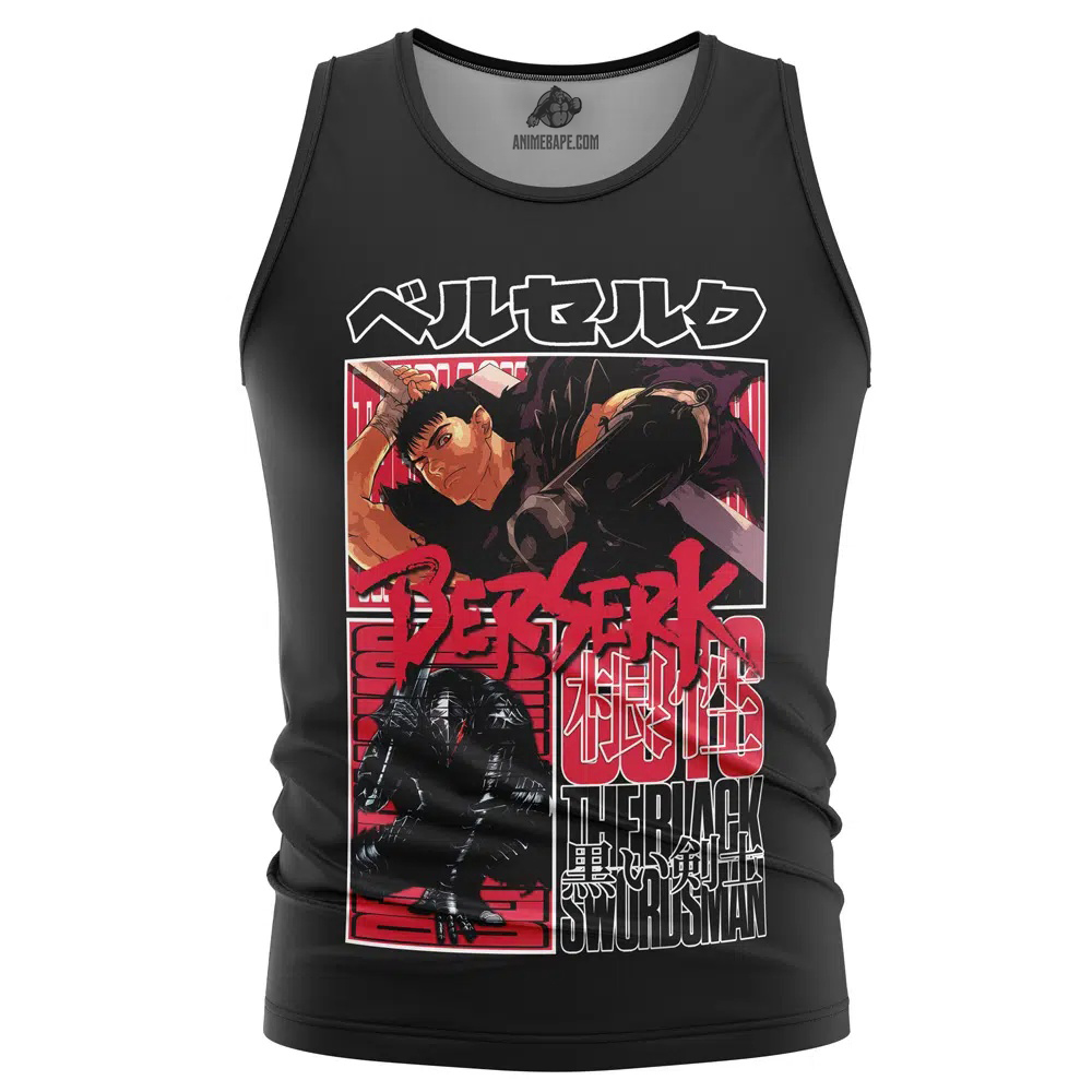 Guts Berserk Streetwear Tank Top