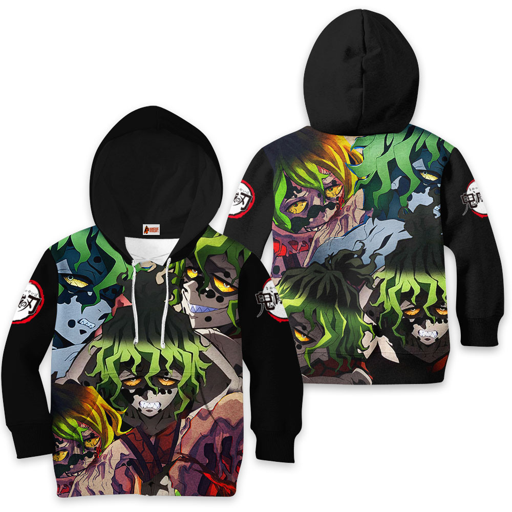 Kids Hoodie Gyutaro 2 Kimetsu No Yaiba