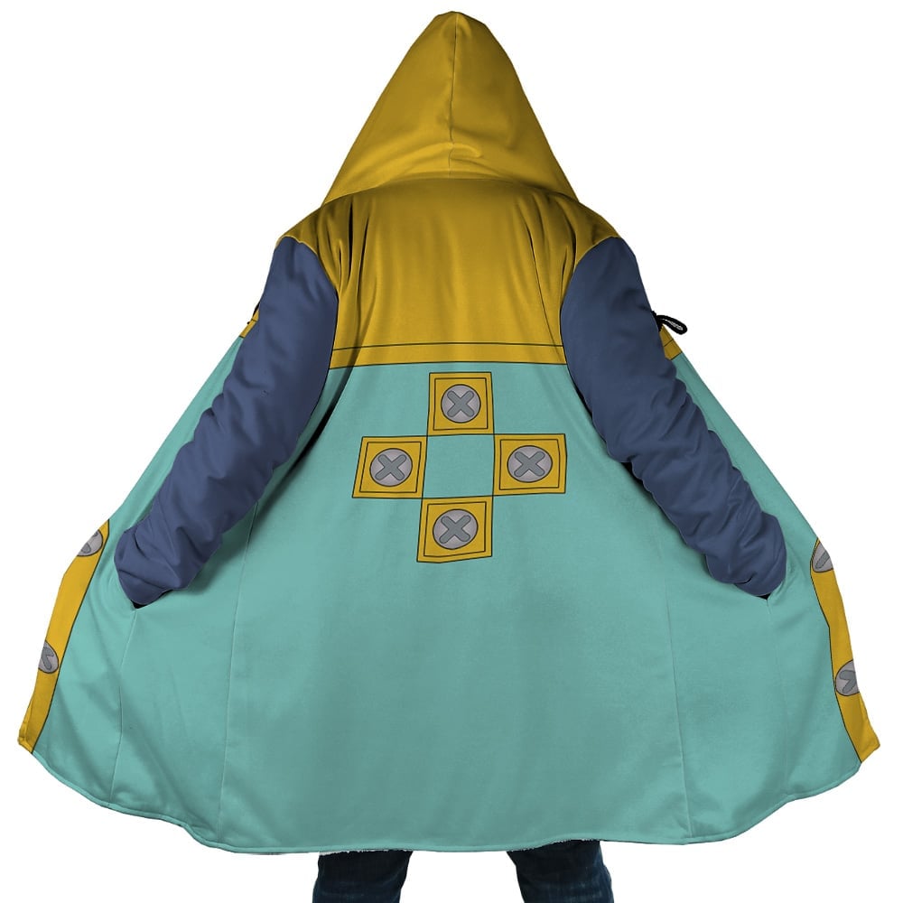 Harlequin Coat Seven Deadly Sins Hooded Cloak Coat