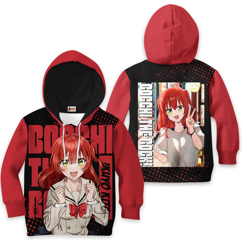 Kids Hoodie Ikuyo Kita 32 Bocchi The Rock!