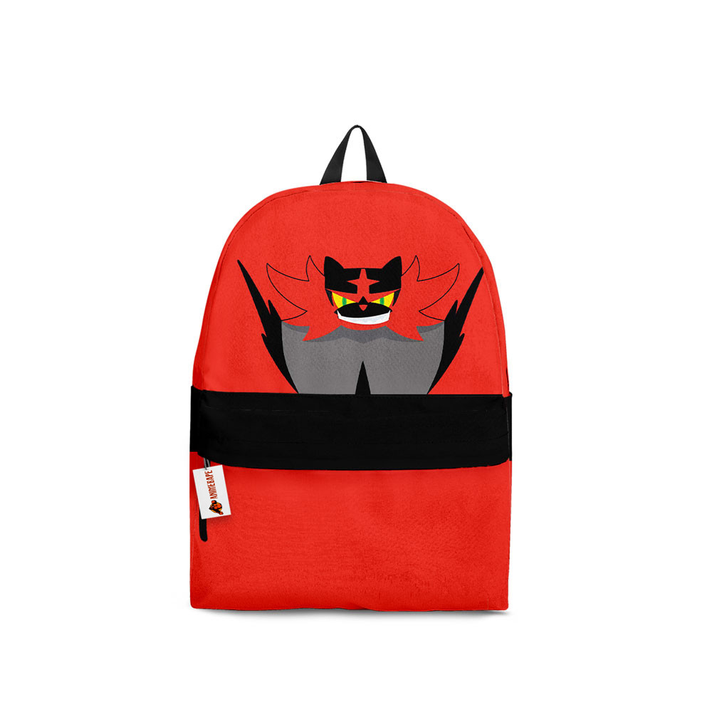 Kids School Backpack Incineroar Pokemon School Bag