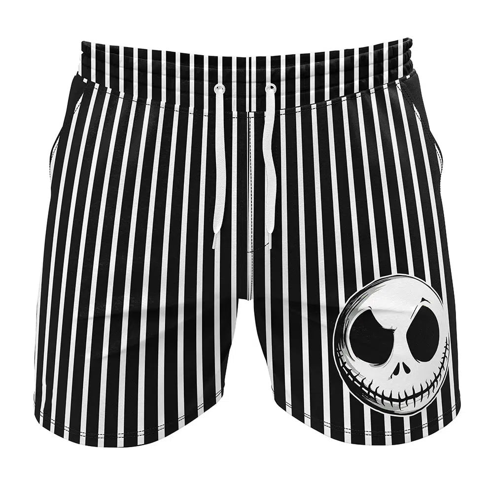 Jack Skellington The Night Before Christmas Gym Shorts