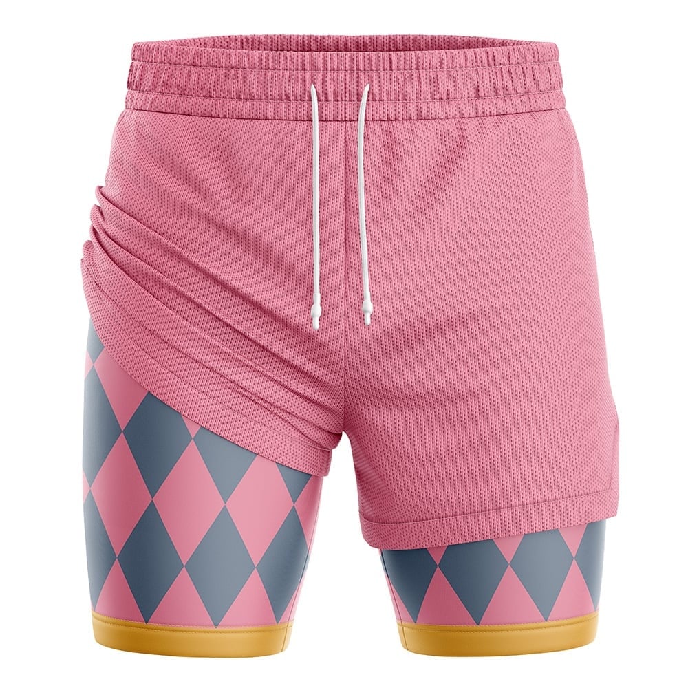 Jenkins Pendagron Howl's Moving Castle Compression Workout Training Shorts (2-in-1)