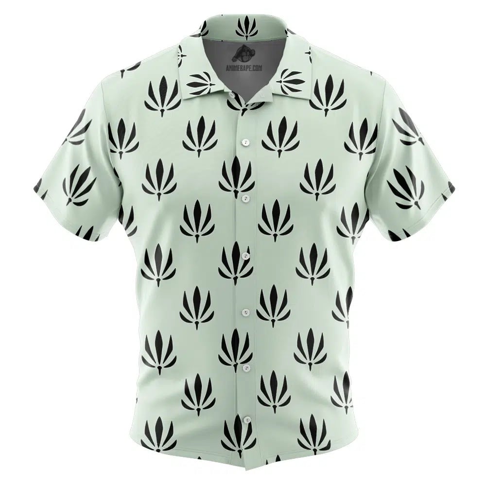 Jinbe Fishman Island Arc One Piece Button Up Hawaiian Shirt