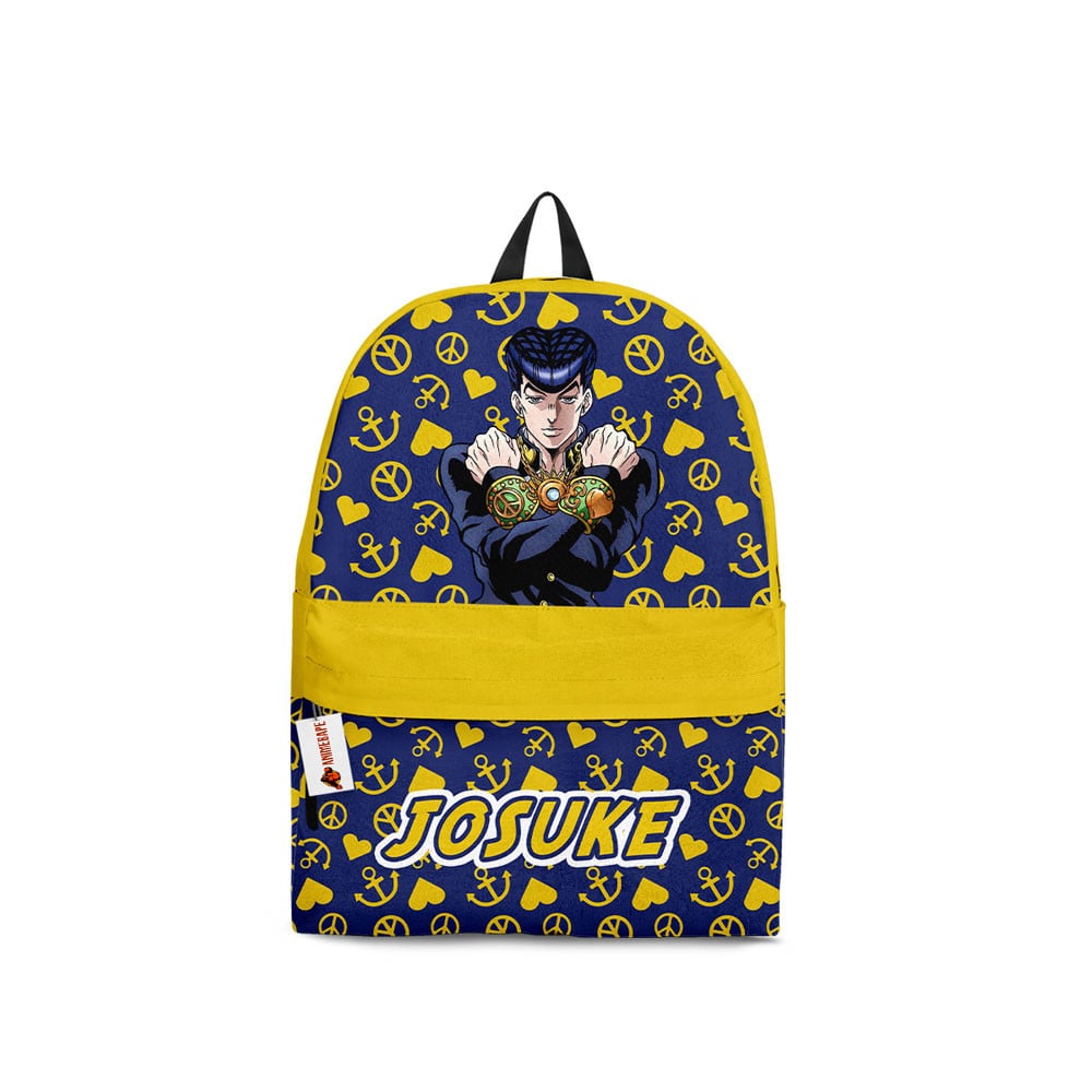 Kids School Backpack Josuke Higashikata School Bag Jojo s Bizarre Adventure Diamond Is Unbreakable