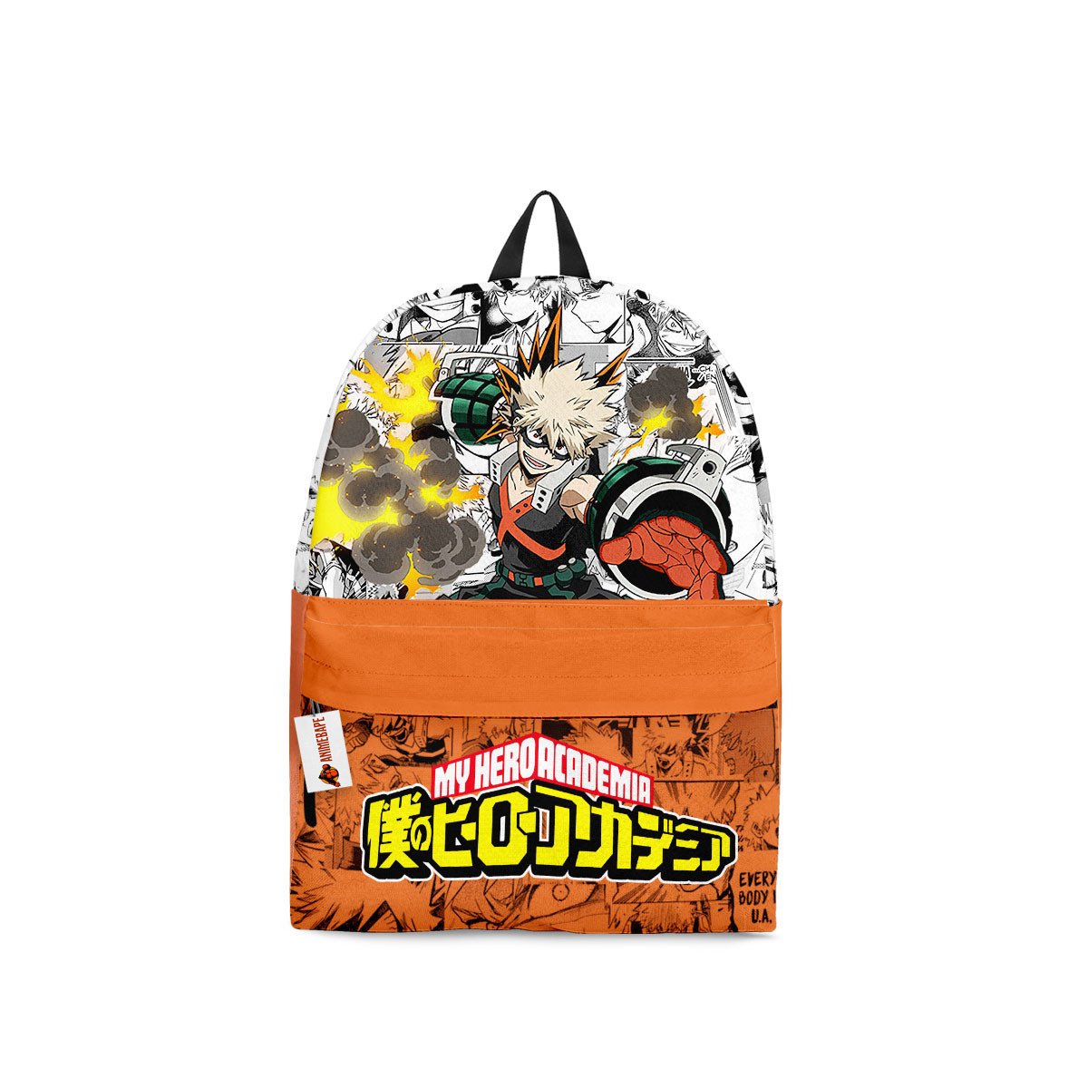 Kids School Backpack Katsuki Bakugo Manga School Bag My Hero Academia