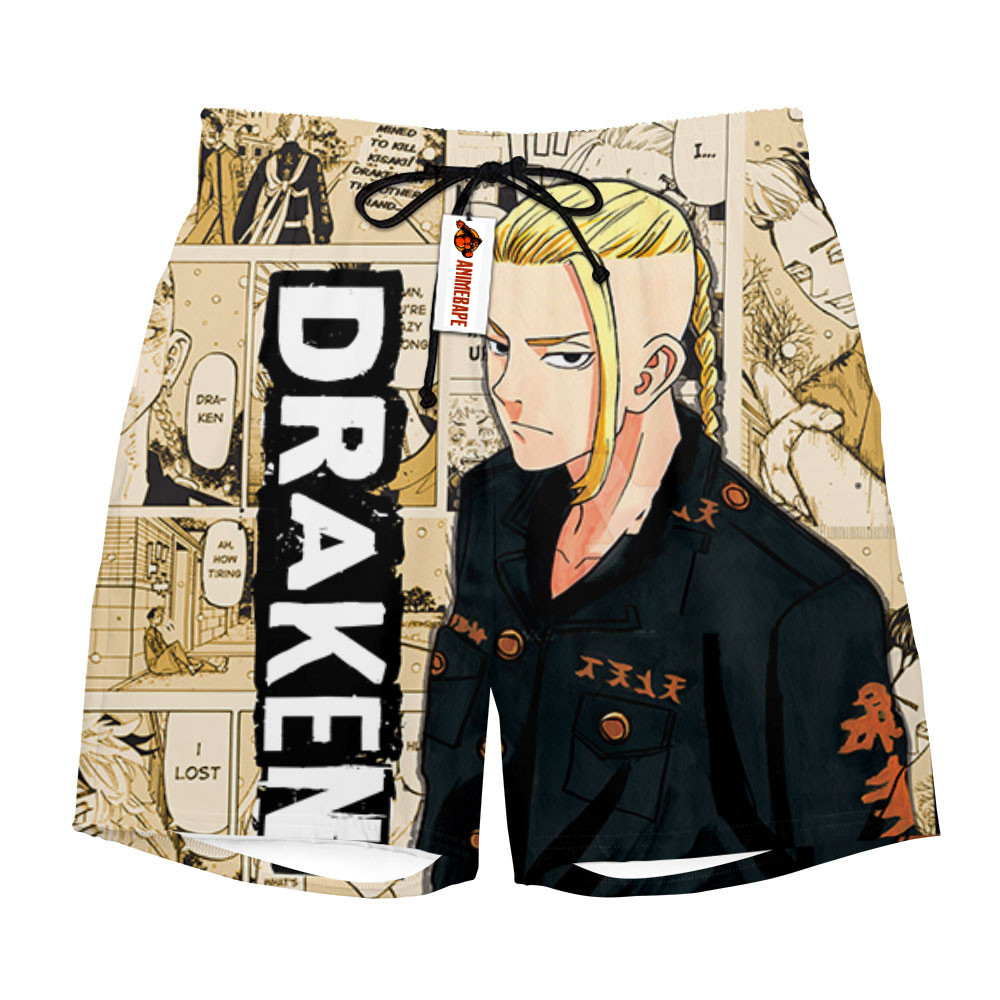 Ken Ryuguji Draken Board Shorts Manga Style 3005 Tokyo Revengers