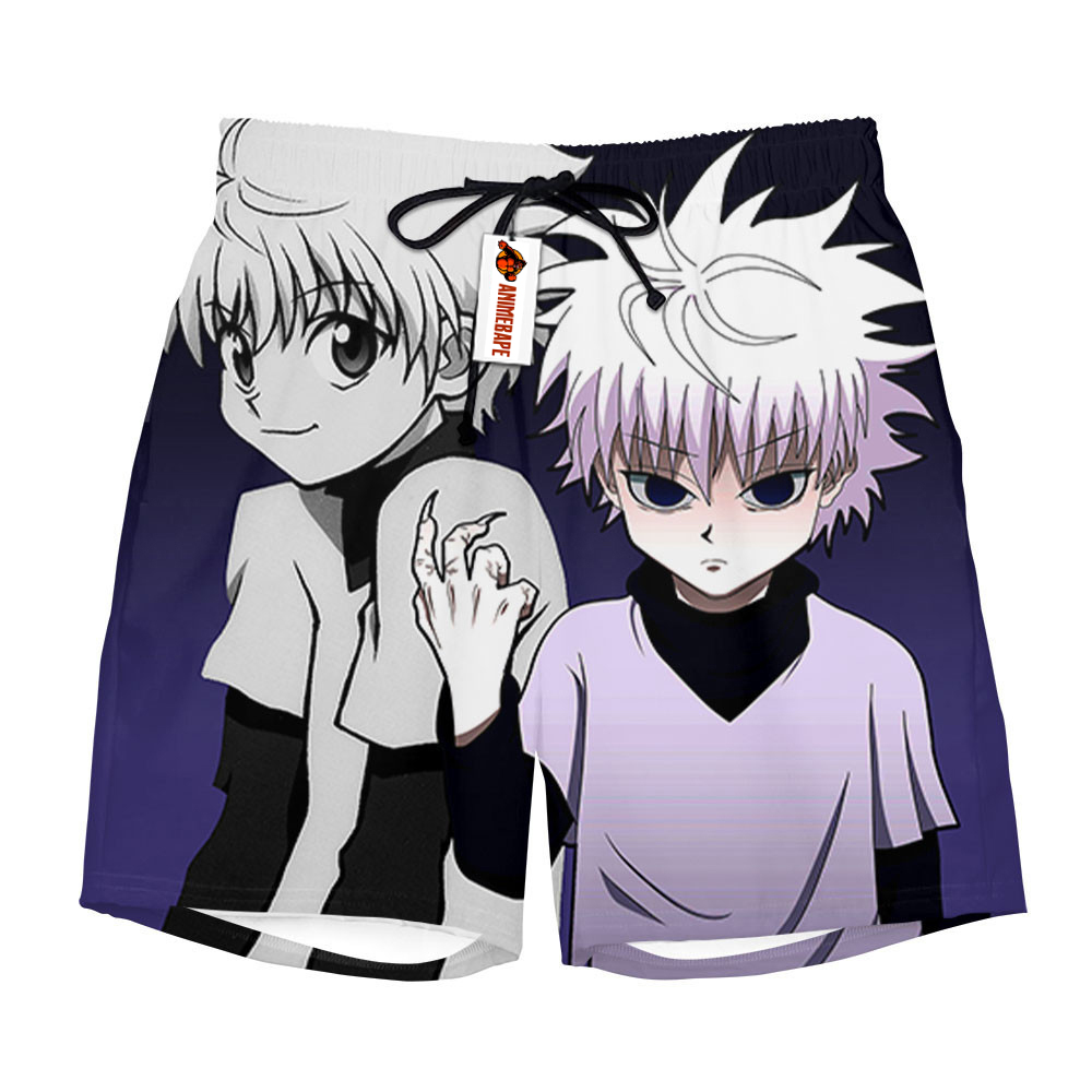 Killua Zoldyck Board Shorts Custom Style 0302 Hunter x Hunter