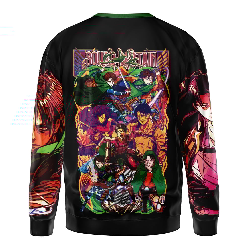 Levi Ackerman V4 Attack on Titan Streetwear Sweatshirt