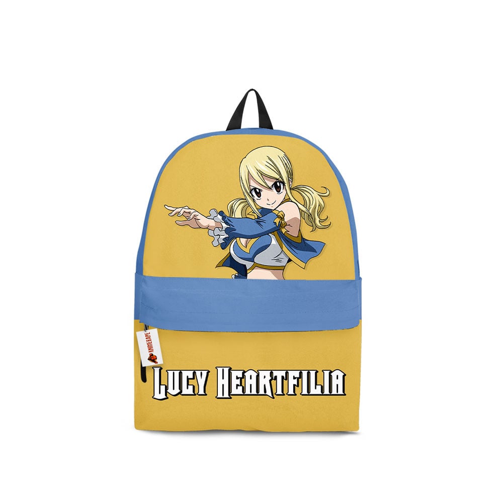 Kids School Backpack Lucy Heartfilia Ntt2106 School Bag Fairy Tail