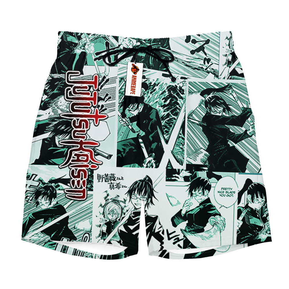 Maki Zenin Board Shorts Custom Style 1302 Jujutsu Kaisen