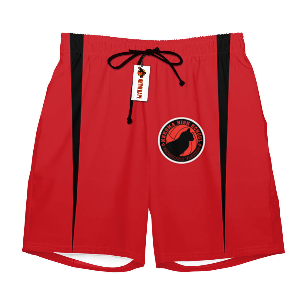 Nekoma Uniform Board Shorts Custom Style 1904 Haikyuu