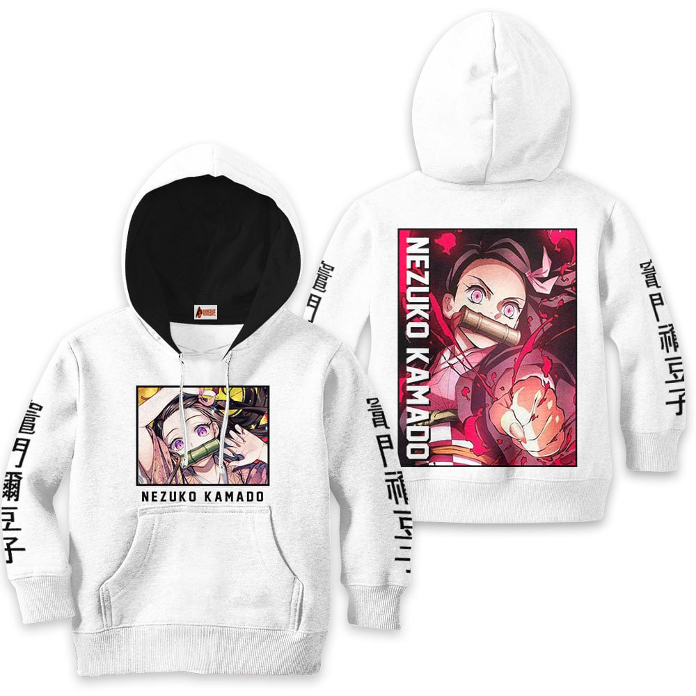 Kids Hoodie Nezuko Demon Slayer Kimetsu No Yaiba