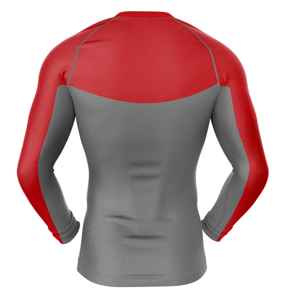 Oliver Grayson Age 23 Invincible Long Sleeve Rash Guard Compression ...