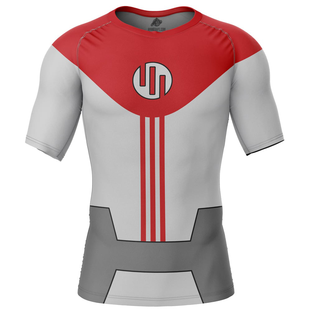 Omni Man Viltrum Empire Invincible Short Sleeve Rash Guard Compression Shirt