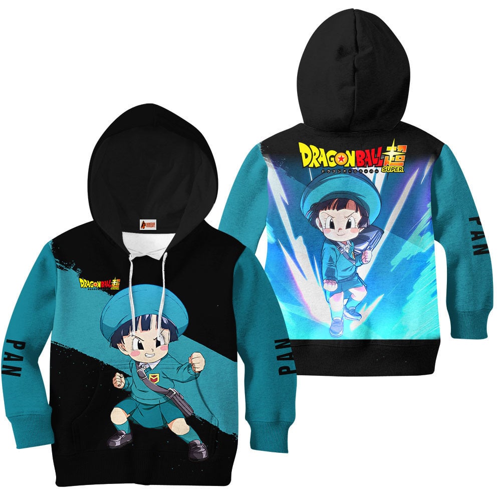 Kids Hoodie Pan Super Anime Dragon Ball Super