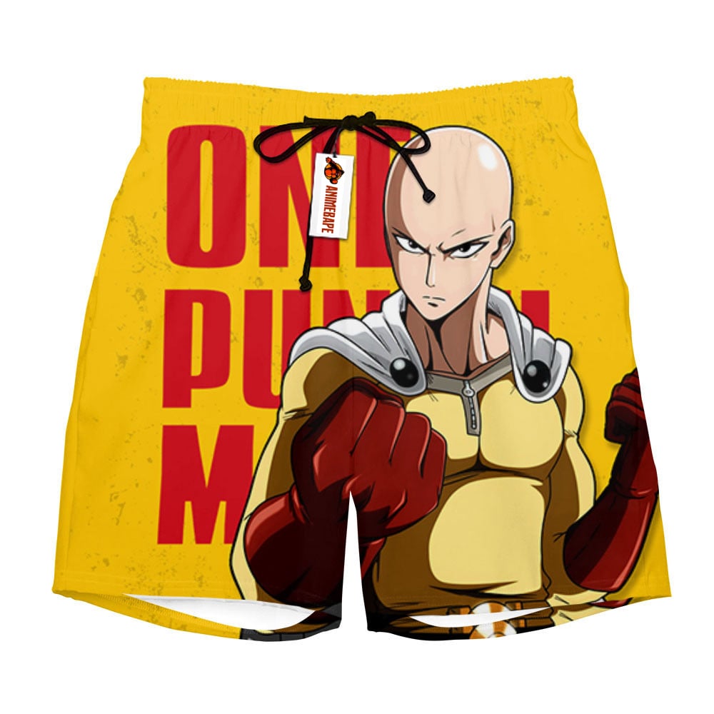 Saitama Board Shorts Custom Style 2405 One Punch Man