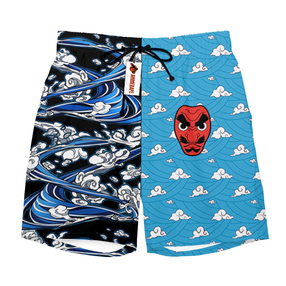 Sakonji Urokodaki Board Shorts Custom Style 2504 Demon Slayer