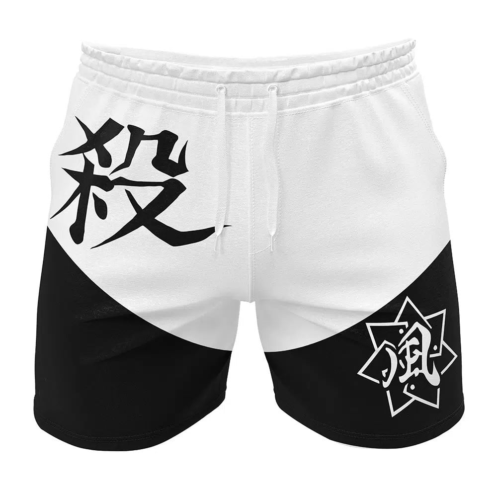 Sanemi Shinazugawa Demon Slayer Gym Shorts