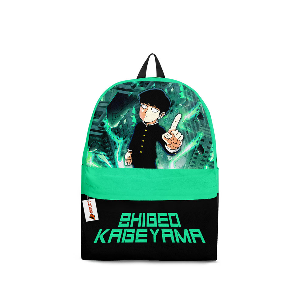 Kids School Backpack Shigeo Kageyama School Bag Mob Psycho 100