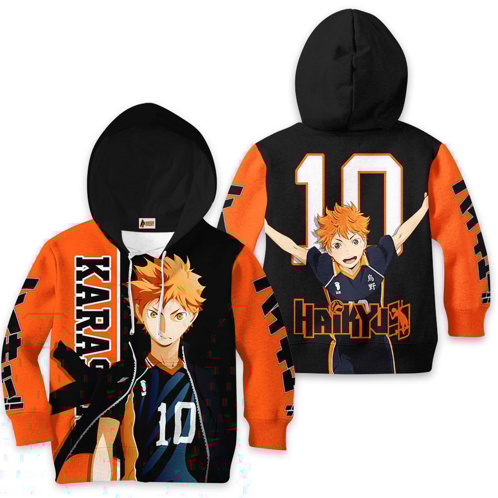 Kids Hoodie Shoyo Hinata Haikyuu