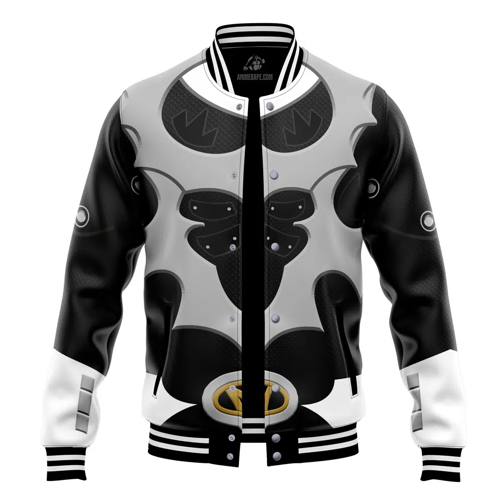 Silver Psycho Rangers Power Rangers Varsity Jacket