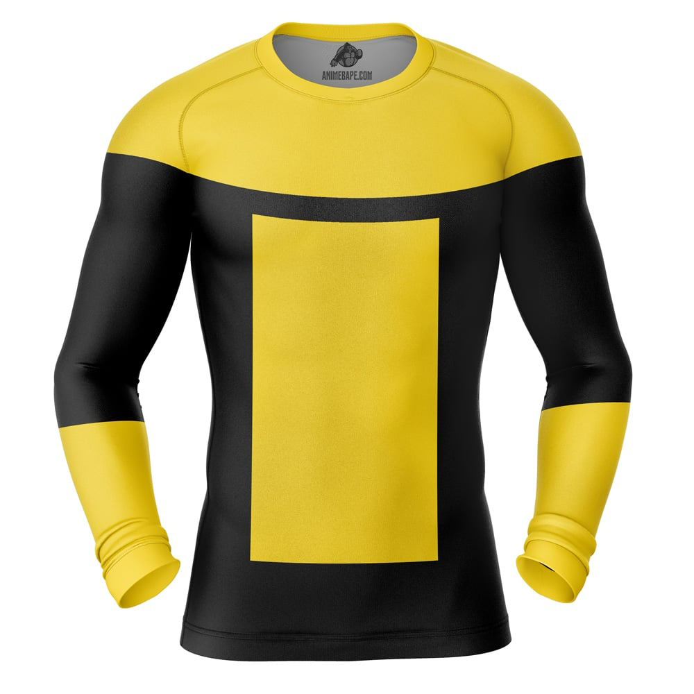 Sinister Invincible Long Sleeve Rash Guard Compression Shirt - AnimeBape
