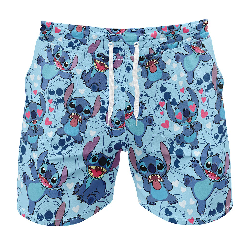 Stitch Pattern Lilo & Stitch Gym Shorts